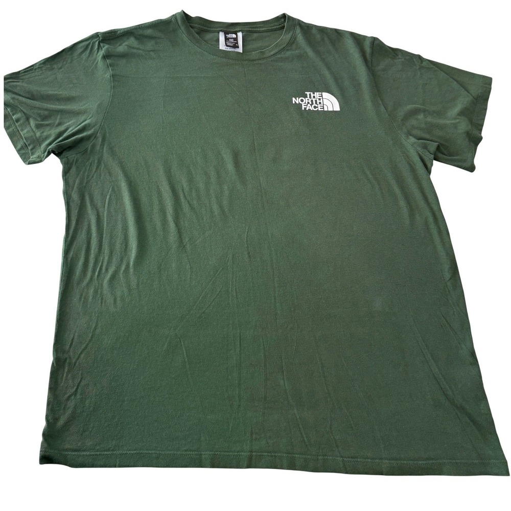 The North Face Men's XL Green Half Dome Graphic T Shirt Never Stop Exploring
